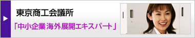 東京商工会議所　「中小企業海外展開エキスパート」　