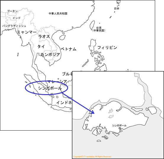 シンガポールでの法人（ペーパーカンパニー）設立とレンタルオフィス 